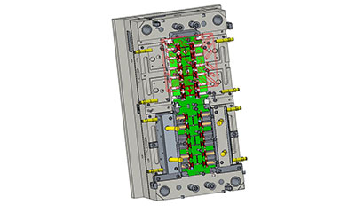 Multi-cavity precision mold