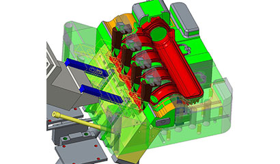 Intake manifold mold