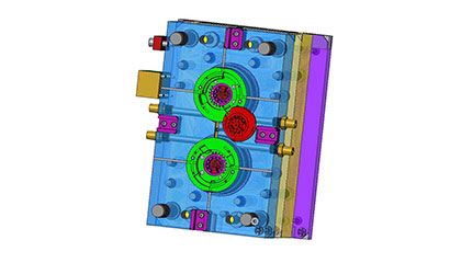 Precise gear mold